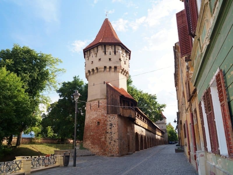 Turnul Dulgherilor, obiectiv turistic in Sibiu