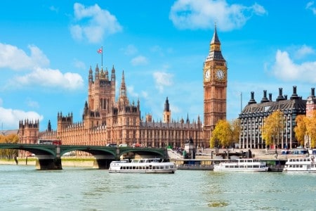 Big Ben si Westminster - doua dintre cele mai populare obiective turistice in Londra