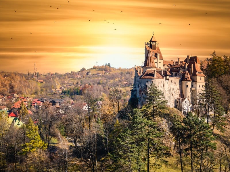 Bran, unul dintre cele mai frumoase castele din România