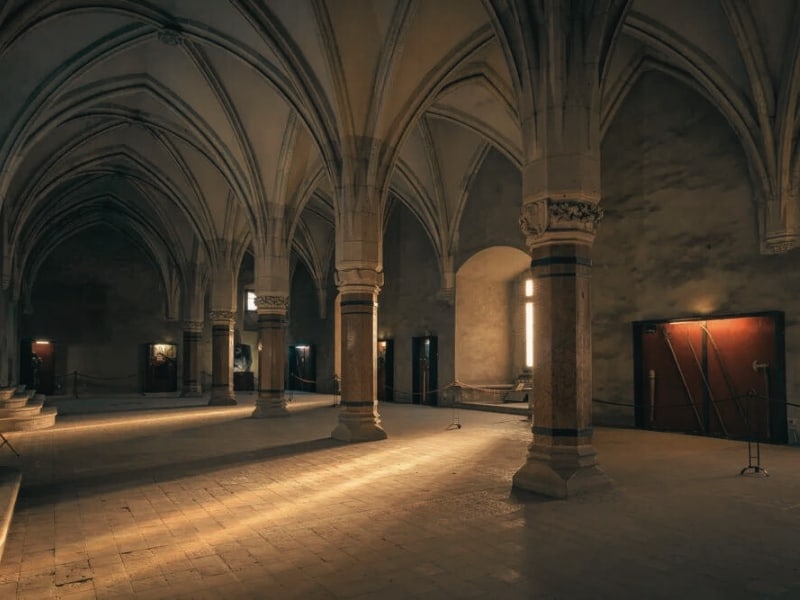 Castelul Corvinilor la interior