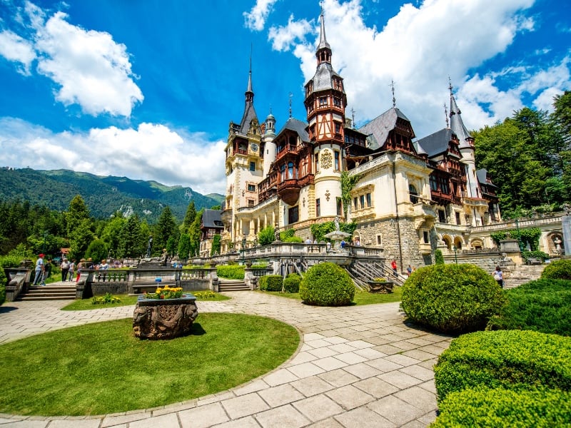 Peles - printre cele mai frumoase castele de vizitat in Romania