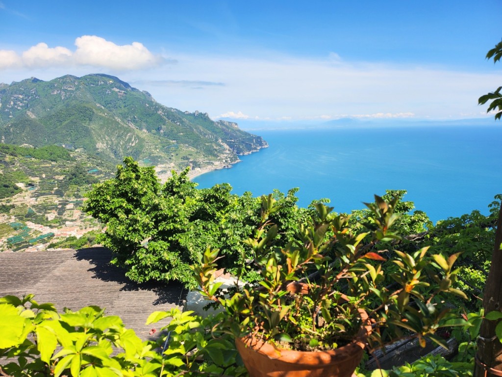 Priveliștea de la Ristorante Salvatore din Ravello