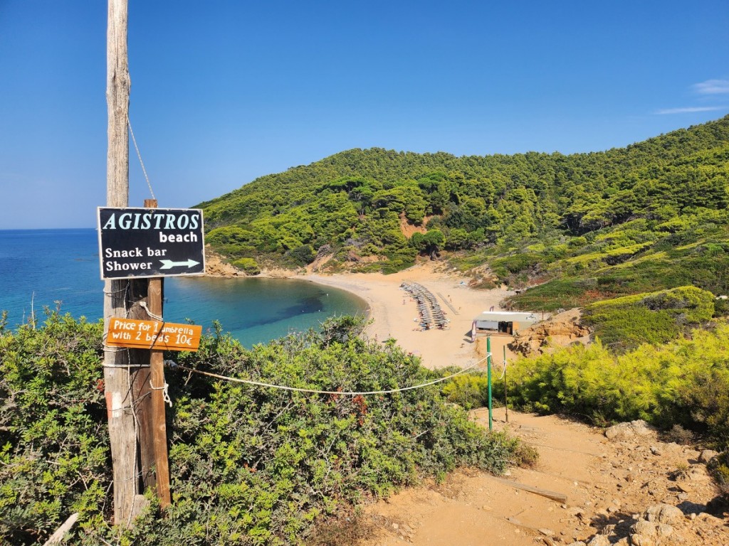 Agistros Beach Skiathos