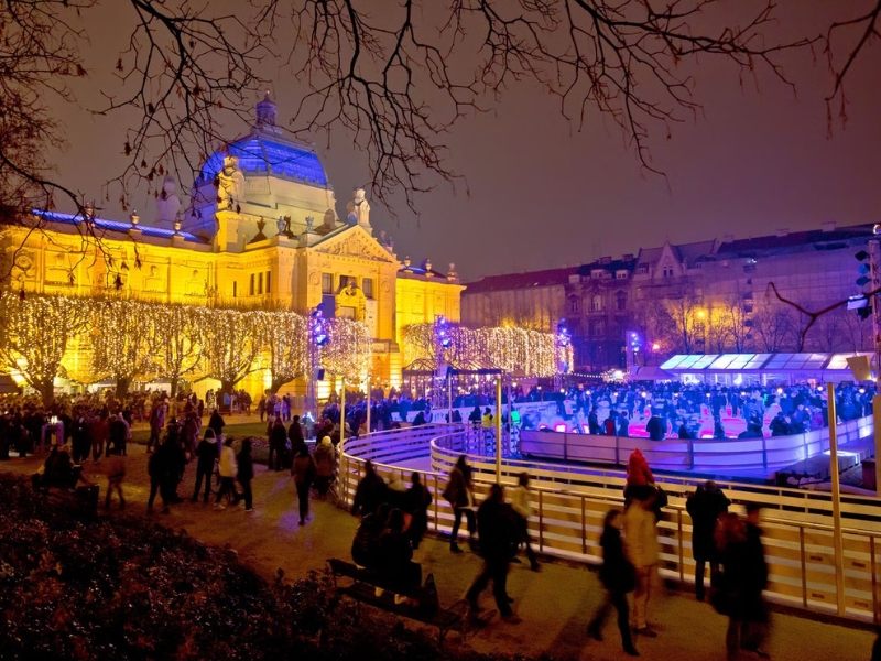 Târgul de Crăciun din Zagreb