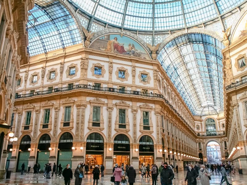 Galeria Vittorio Emanuele II din Milano