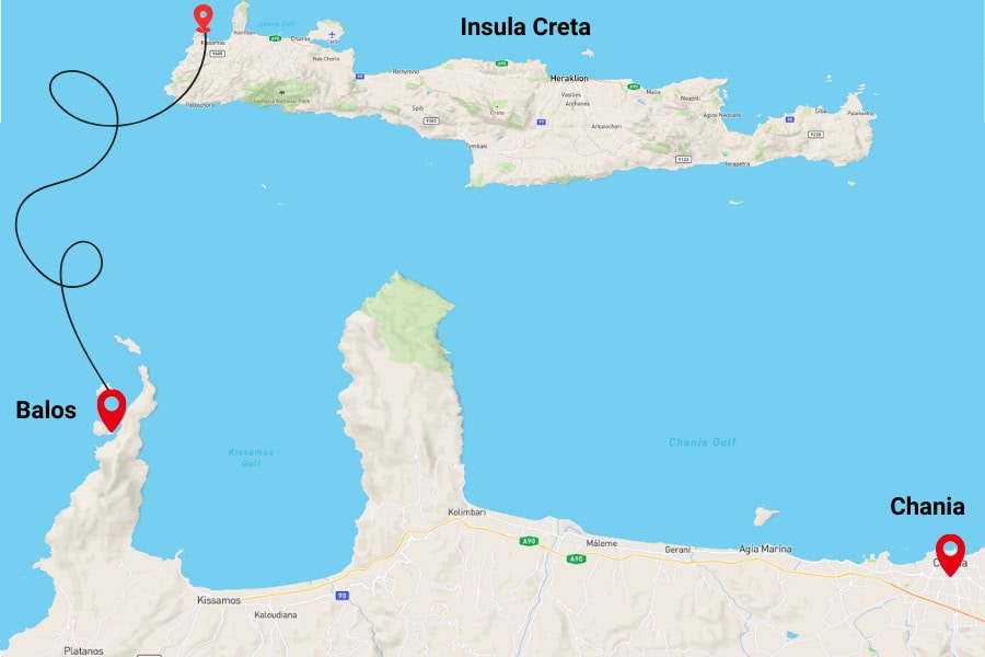 Hartă Balos
