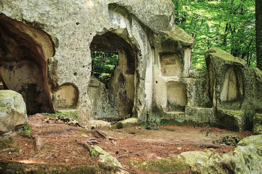 Așezările rupestre de la Bozioru