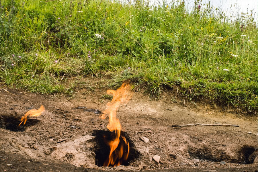 Focurile vii de la Lopătari Buzău
