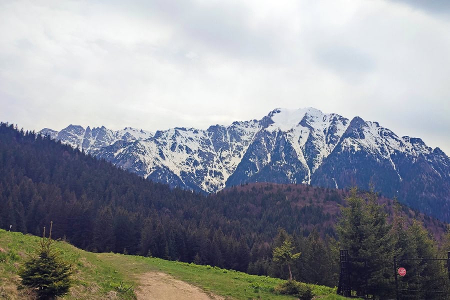 priveliste traseu Cabana Diham