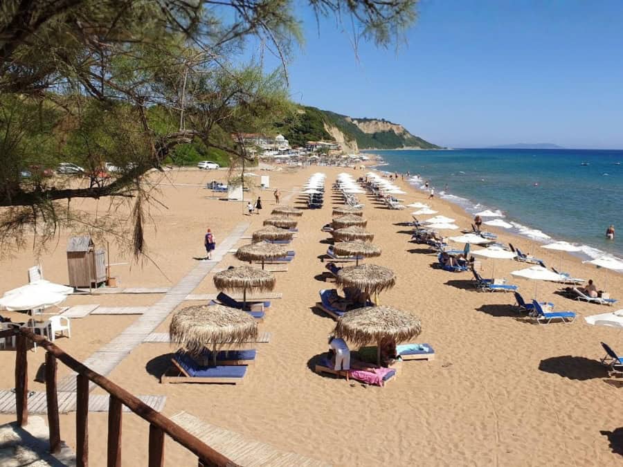Plaja Marathias Corfu