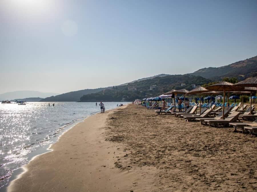 Plaja Kalamaki Corfu