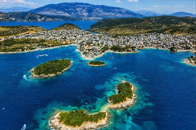 Ksamil si plaja insulelor gemene