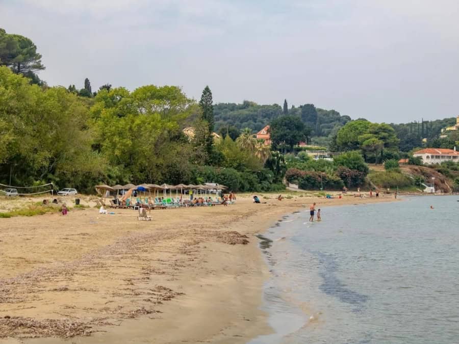 Plaja Astrakeri din Corfu