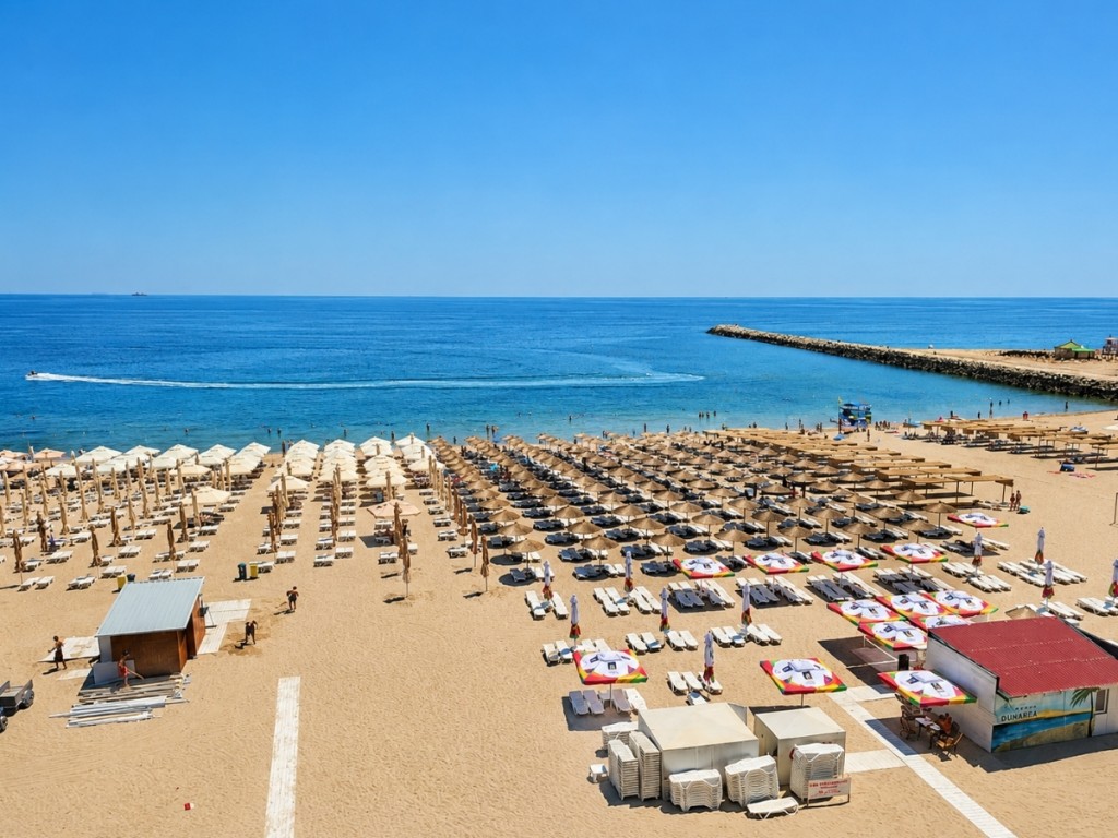 Plaja Belona, cea mai frumoasa plaja din Eforie Nord