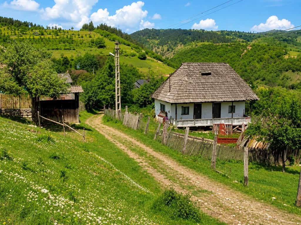 Cătunul Pietrișu din Băile Olănești